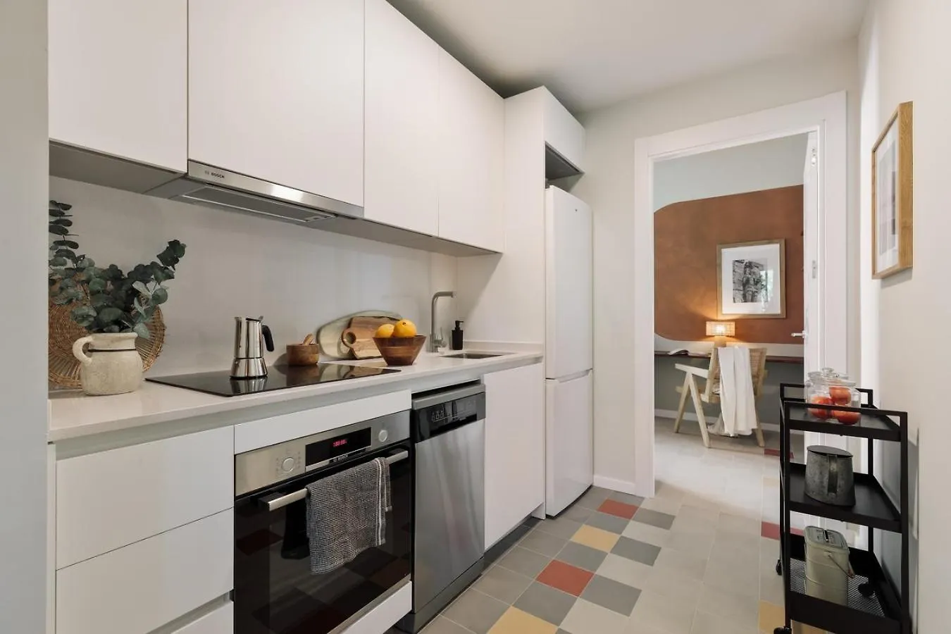ברצלונה Nal - 2 Bedrooms, Office And Balcony In Eixample Dreta ספרד